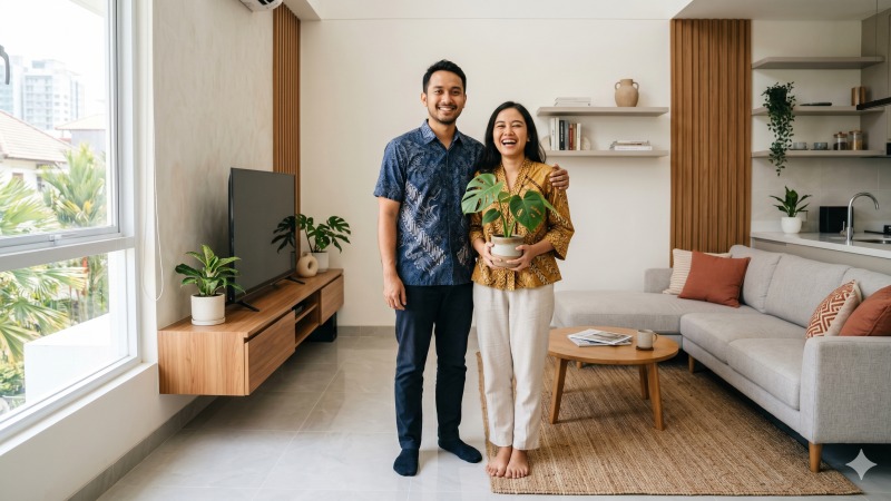 rumah pasca renovasi yang aman karena menerapkan cara mencegah rayap.