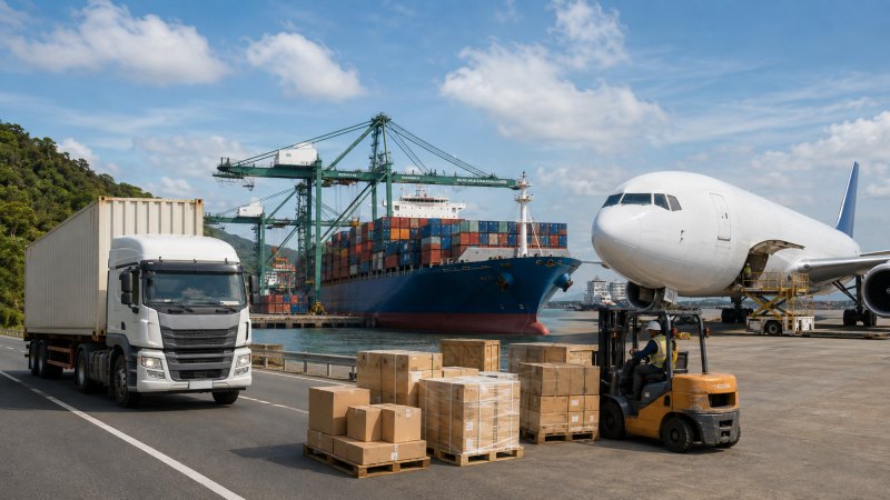 Panduan memilih cargo darat, laut, dan udara