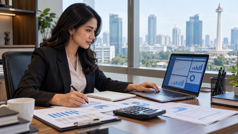 Pengelolaan rekening giro untuk transaksi bisnis perusahaan